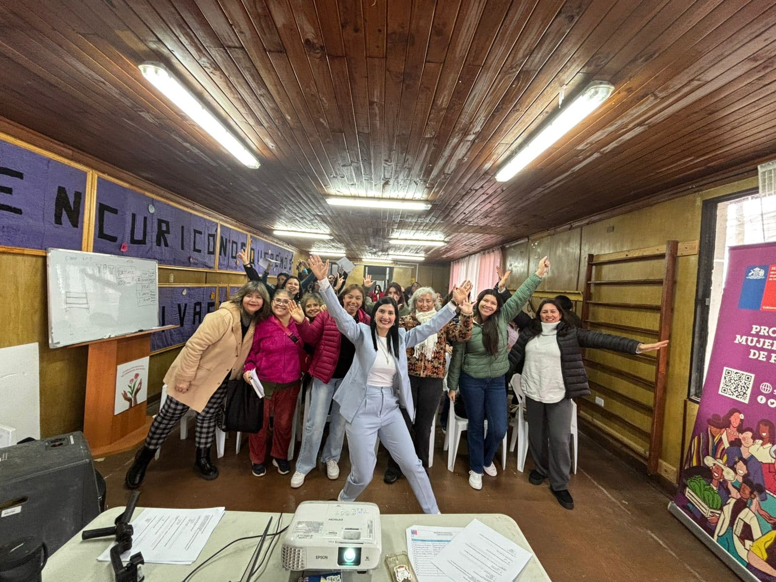 Euge Medina facilitando un taller